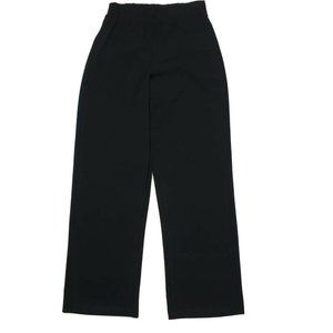 Susan Graver Style Pants Womens Size S Small Solid All Black Butterknit Pull On